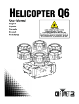 CHAUVET DJ Helicopter Q6 Manual de usuario