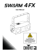 CHAUVET DJ Swarm 4 FX Manual de usuario
