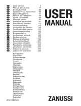 Zanussi ZRG10800WA Manual de usuario