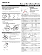 BIXOLON SRP-275II Guía de instalación