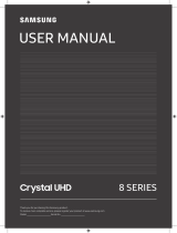 Samsung UE75TU8005K Manual de usuario