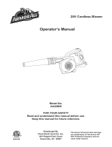 ArmorAll AA20BW Manual de usuario