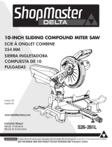 Delta Shopmaster S26-272L Guía del usuario