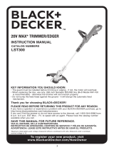 BLACK DECKER LST320C Manual de usuario
