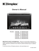 Dimplex GDS23L8-1974AU Manual de usuario