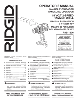 RIDGID R9500-R8643B-R86011B Guía del usuario