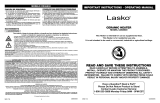 Lasko CD08500 Guía del usuario