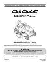 Cub Cadet LT42 CARB Manual de usuario