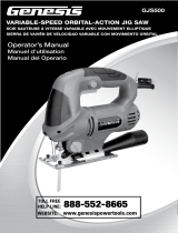 Genesis GJS500 Manual de usuario