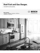 Bosch HDI8054C/04 Guía de instalación