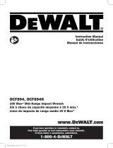 DeWalt DCF894HM1 Manual de usuario