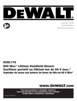 DeWalt DCBL770X1606 Manual de usuario