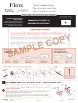 Pfister LG89-7BSC Guía de instalación
