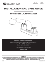 Glacier Bay 67655-0001 Guía de instalación