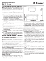 Dimplex EUH08B34CT Guía del usuario