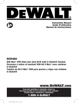 DeWalt DCD460T2W413B Manual de usuario