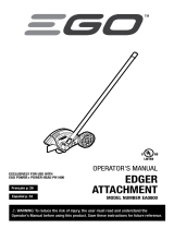 EGO  EA0800  El manual del propietario