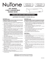 Broan-NuTone AR130WW Manual de usuario