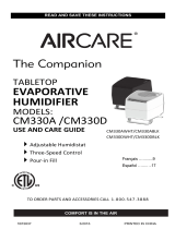Aircare CM330DBLK Manual de usuario
