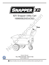 Snapper 1696858 El manual del propietario