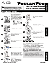 Poulan Pro PR4016 Manual de usuario