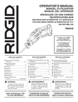 RIDGID R86448B Manual de usuario