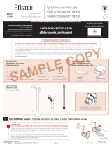 Pfister LG6-1RHC Guía de instalación