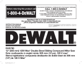 DeWalt DHS790T2w726 Manual de usuario