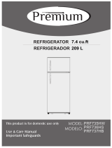 PREMIUM PRF735HW Manual de usuario