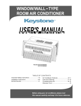 Keystone KSTAW08QD Manual de usuario