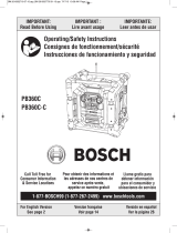 Bosch PB360C Guía del usuario