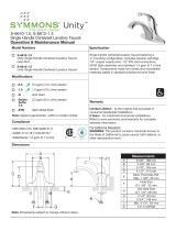 Symmons S-6612 Guía de instalación