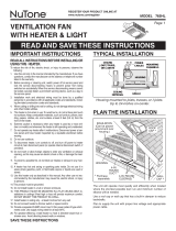 Broan-NuTone 765HL Guía de instalación