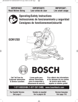 Bosch GCM12SD Manual de usuario