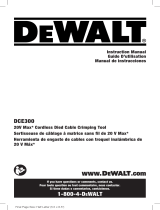 DeWalt DCE300M2 Guía del usuario