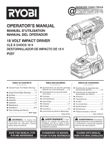 Ryobi P237 Manual de usuario