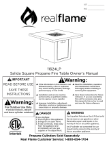 Real Flame 11624LP El manual del propietario