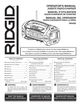 RIDGID VMZR84085 Manual de usuario