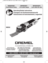 Dremel MM50-01 Manual de usuario