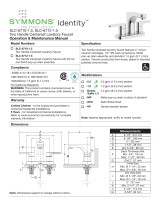Symmons SLC-6710-STN-1.0 Guía de instalación