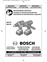 Bosch HDH181B Guía del usuario