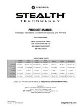 Niagara Stealth 77001RWHAI1 Guía de instalación