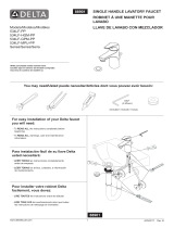 Delta Faucet 534LF-MPU-PP Guía de instalación