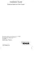 Kohler 103K36-SANA-CP Guía de instalación