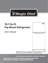 Magic Chef HMDR1000WE Manual de usuario