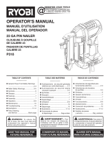 Ryobi P318-PBP006 Manual de usuario