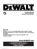 DeWalt DCD130BW609 Manual de usuario