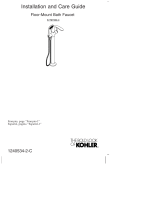 Kohler K-T97331-4-SN Guía de instalación