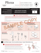 Pfister LG42-CB1K Guía de instalación