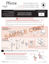 Pfister LG42-MG0K Guía de instalación